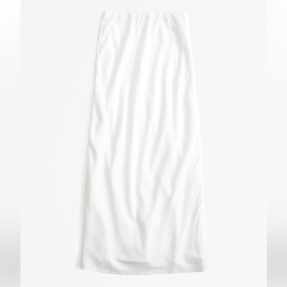 Abercrombie & Fitch White Maxi Skirt - Picture 5 of 7
